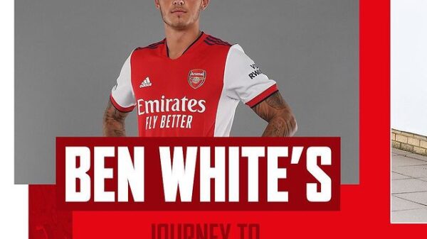 England defender Ben White joins Arsenal on a 5-year contract | Transfer News